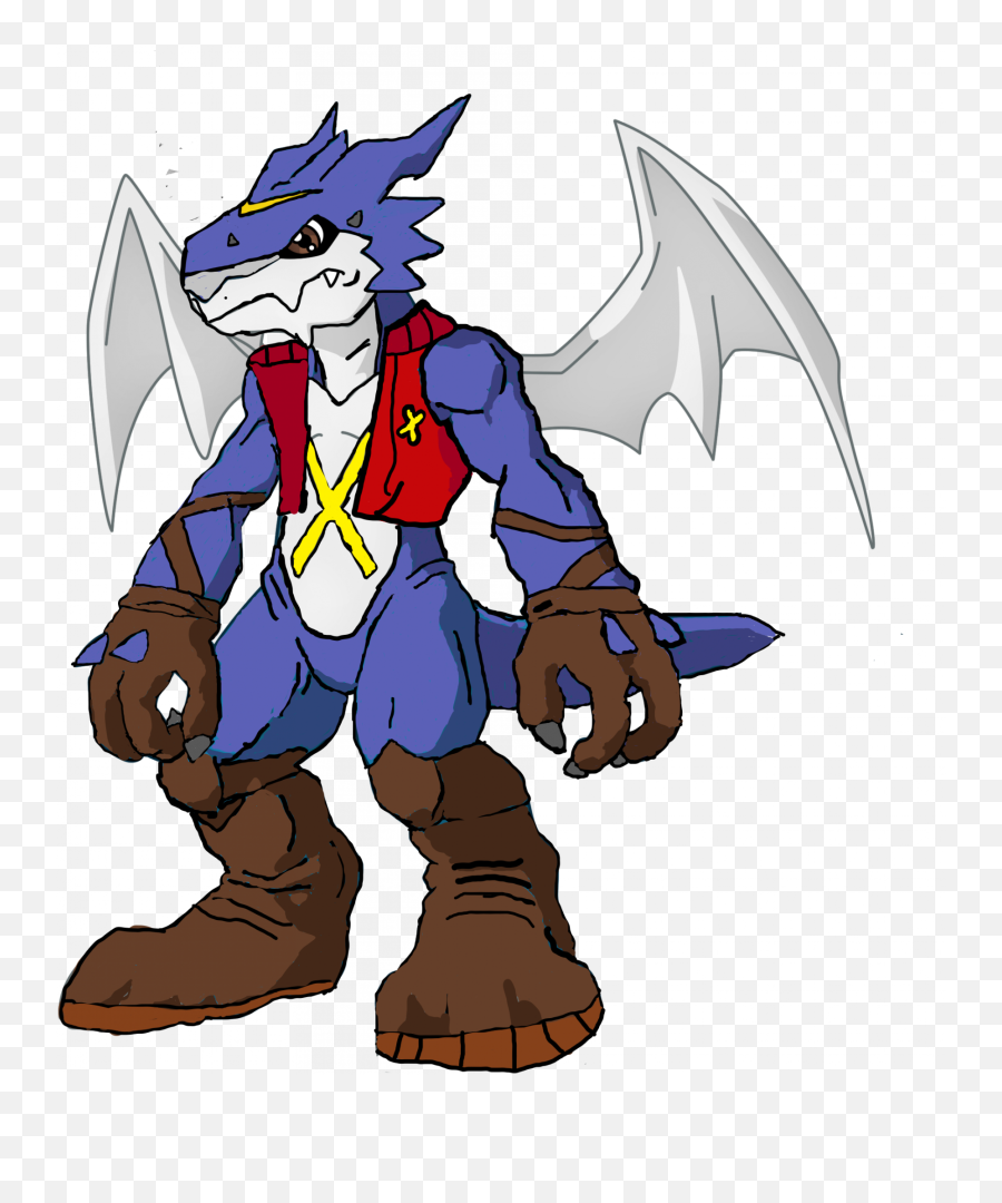 My Digimon Partner Exmons Champion Fighterdramon Pokécharms - Digimon Veemon Png,Digimon Png