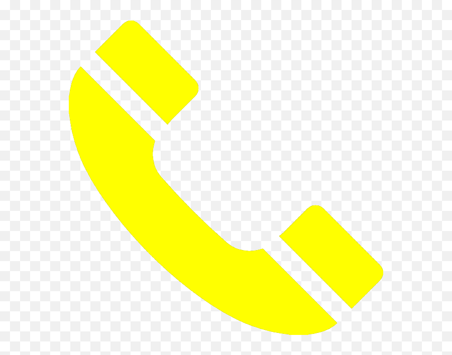 Icono De Telefono Png - Yellow Phone Icon Png,Telefono Png