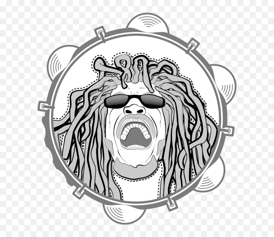 Visual Arts Silhouette Cartoon Remix Document - Dreadlocks Vektor Keren Png,Dreadlocks Png