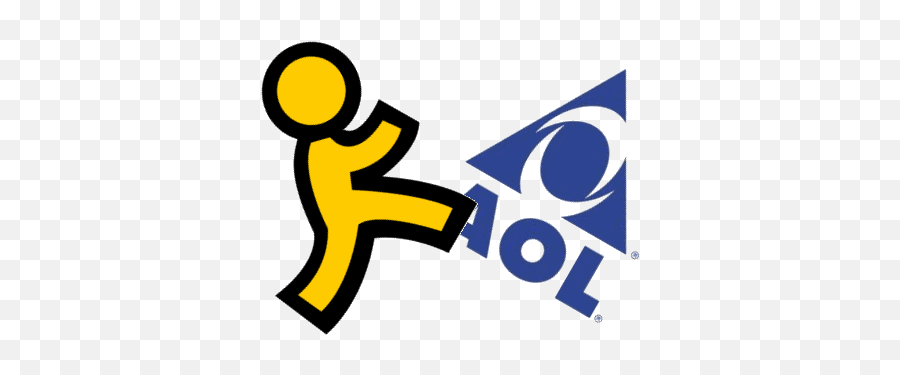 Aol Running Man Logo - Logodix Aol American Online Png,Running Man Logo