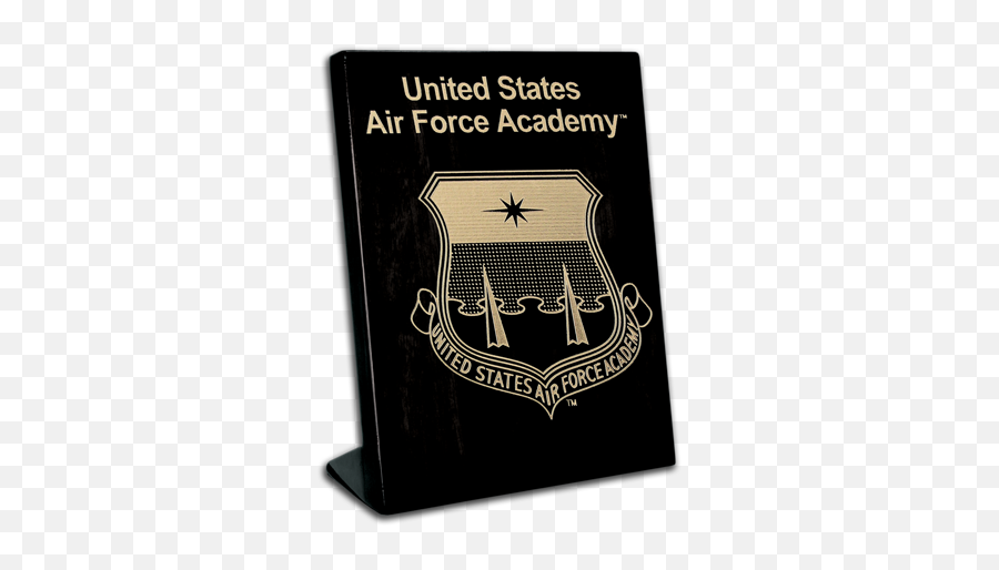 7x9 Air Force Academy Black Piano Finish Free - Standing Emblem Png,Academy Awards Logo