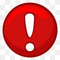 Alert Png Transparent Images - Red Icon