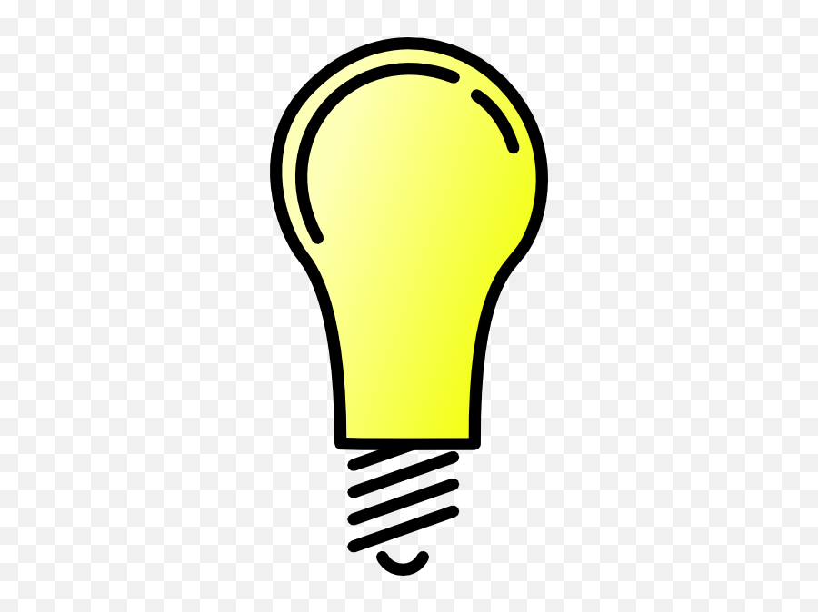 Light Bulb Clipart Transparent Background - Light Bulb Clip Art Png,Lightbulb Transparent Background