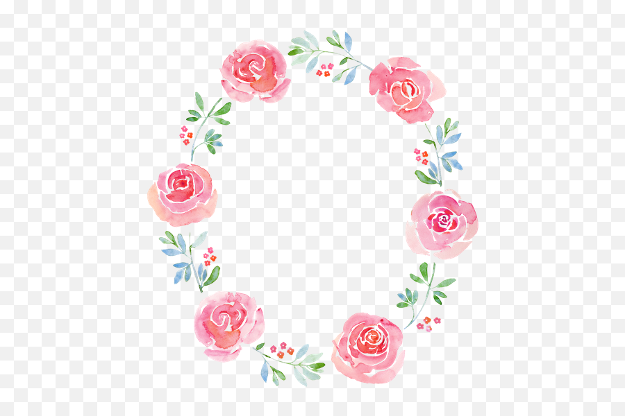 Floral Wreath Png Picture 629959 - Free Floral Wreath Watercolor,Floral Wreath Png