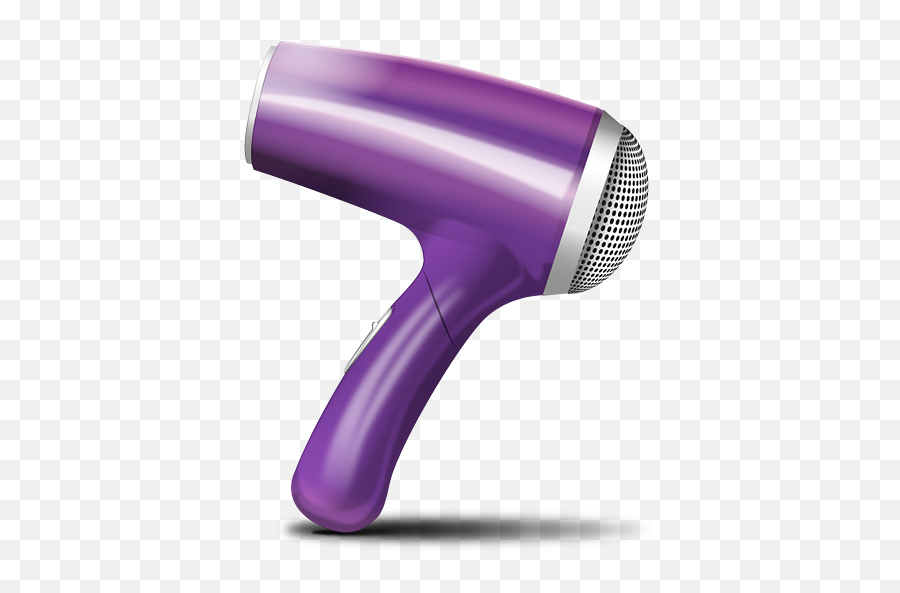 Blow Dryer Purple Transparent Png - Purple Hair Dryer Vector,Hair Dryer Png  - free transparent png images 