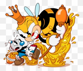 Studio Mdhr Presskit - Cuphead Playing Nintendo Switch Png,Cuphead Png