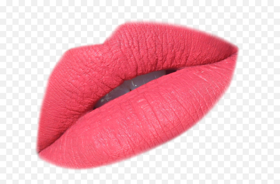 Download U201ccourageousu201d Bold Pink Coral - Lipstick Png Image Carmine,Lipstick Mark Png