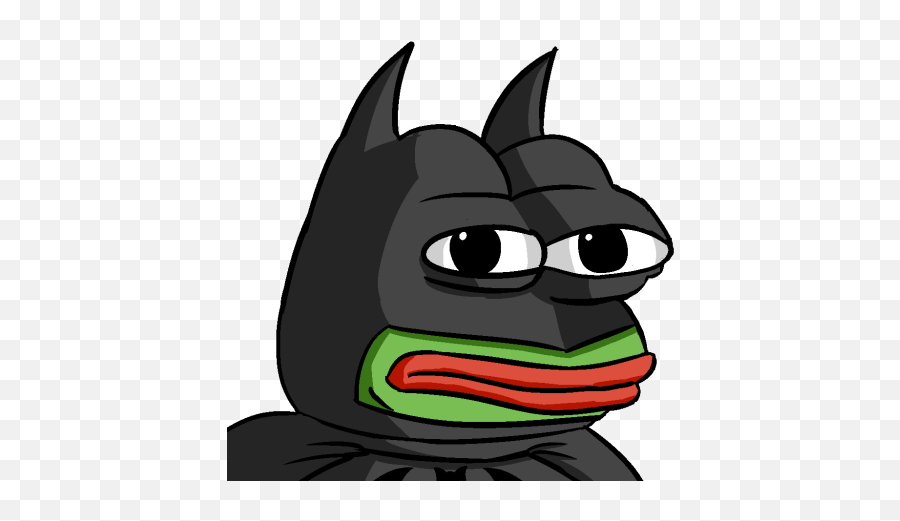 Batman Pepe Full Size Png Download Seekpng - Pepe The Frog Batman,Pepe Png