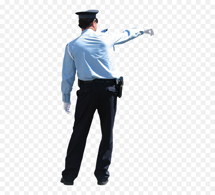 Police Officer Png Transparent - Police Back View Png,Police Png