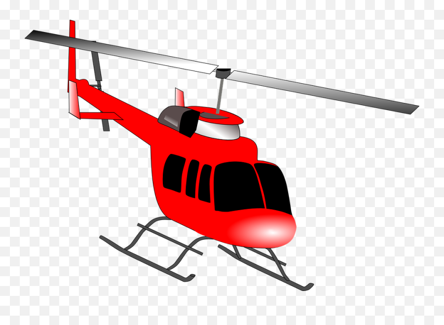 Helicopter Clipart Emergency - Transparent Helicopter Clipart Transparent Background Png,Helicopter Transparent