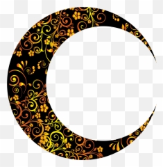 Gold Floral Crescent Mark Ii Big Image Png