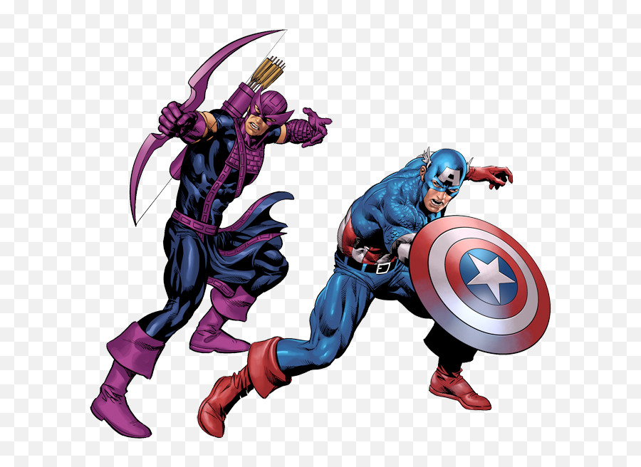 Making A Case For Hawkeye - Gary Walker Medium Captain America And Hawkeye Png,Hawkeye Png