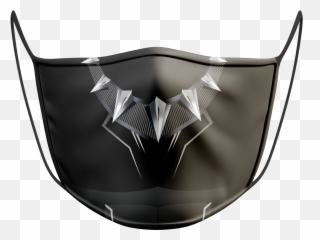 Black Panther - Black Panther Face Mask Covid Png,Black Panther Mask Png
