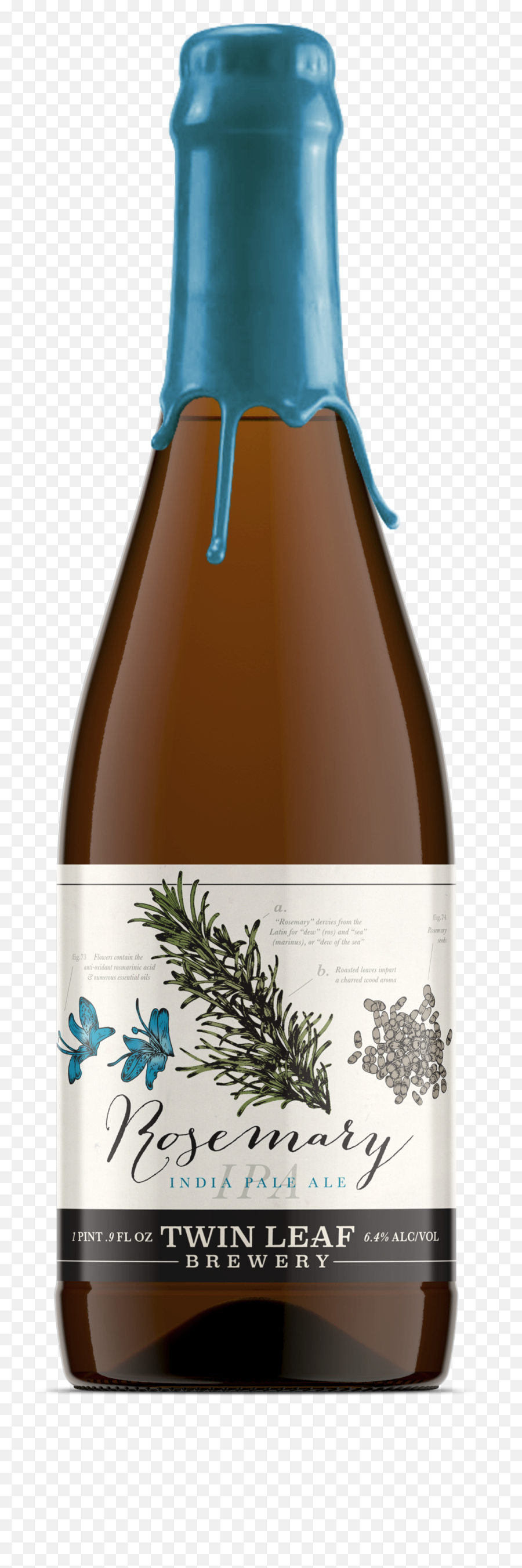 Rosemary Ipa Released In Time For Holidays - Glass Bottle Png,Rosemary Png