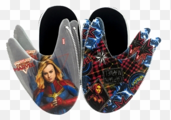 Captain Marvel - Happy Feet Slippers png