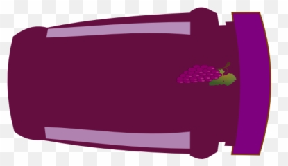 Grape Jelly Jar Clip Art - Vector Clip Art Illustration Png,Jelly Jar Png