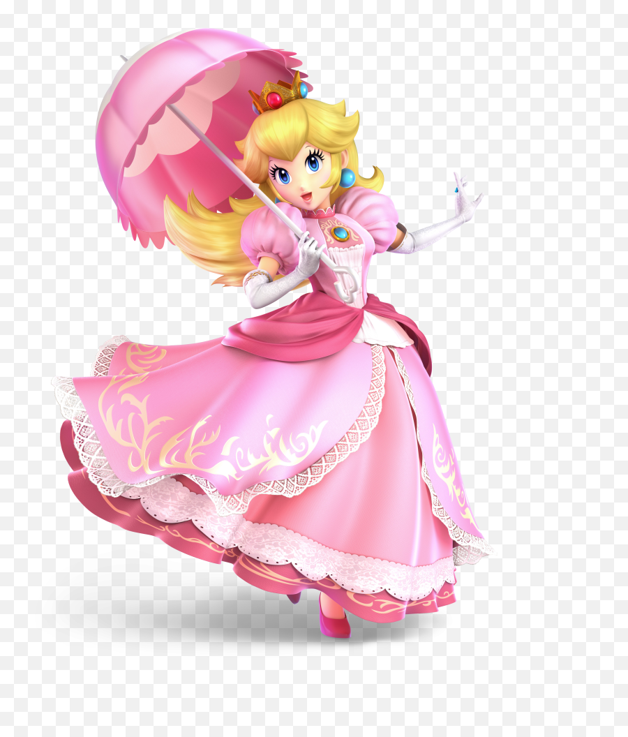 Princess Peach Mighty355 Wikia Fandom - Peach Smash Ultimate Png,Peach Transparent Background