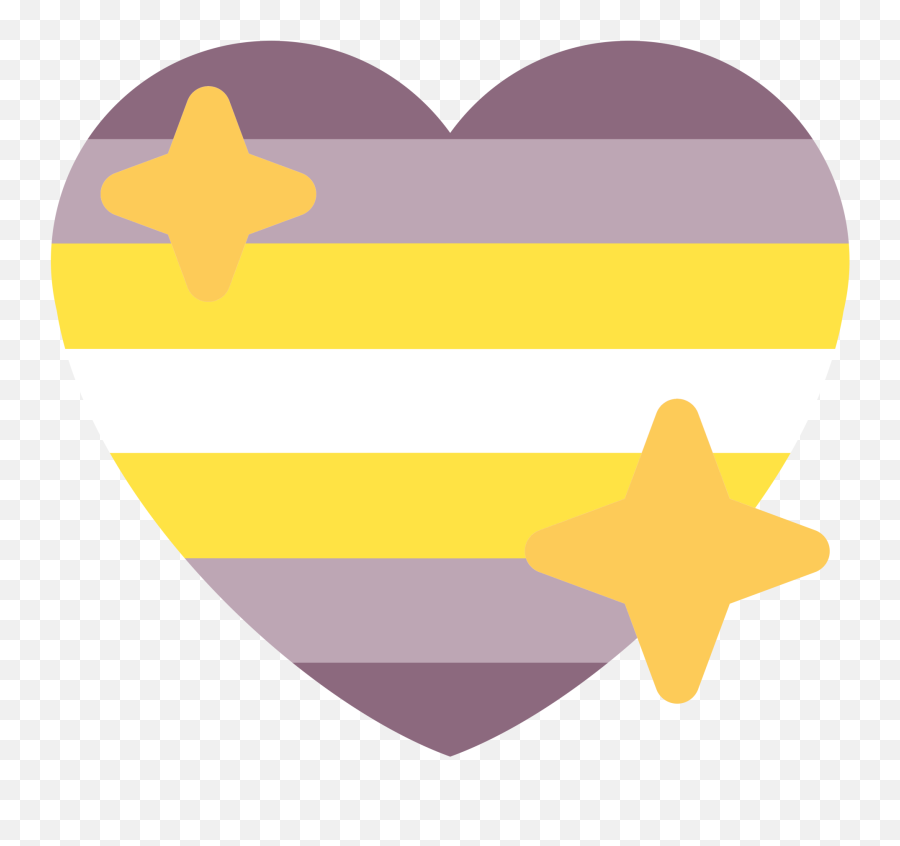 Ladysaytenn - Demiboy Heart Discord Emoji Png,Yellow Heart Emoji Png
