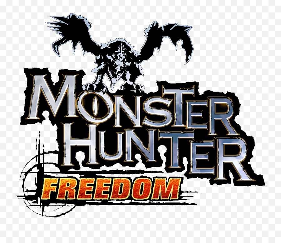 Logo For Monster Hunter Freedom By Undilsa - Steamgriddb Monster Hunter Logo No Background Png,Monster.com Logos