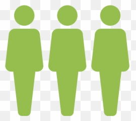 Population Icon Png - Population Leading A Team Icon Green