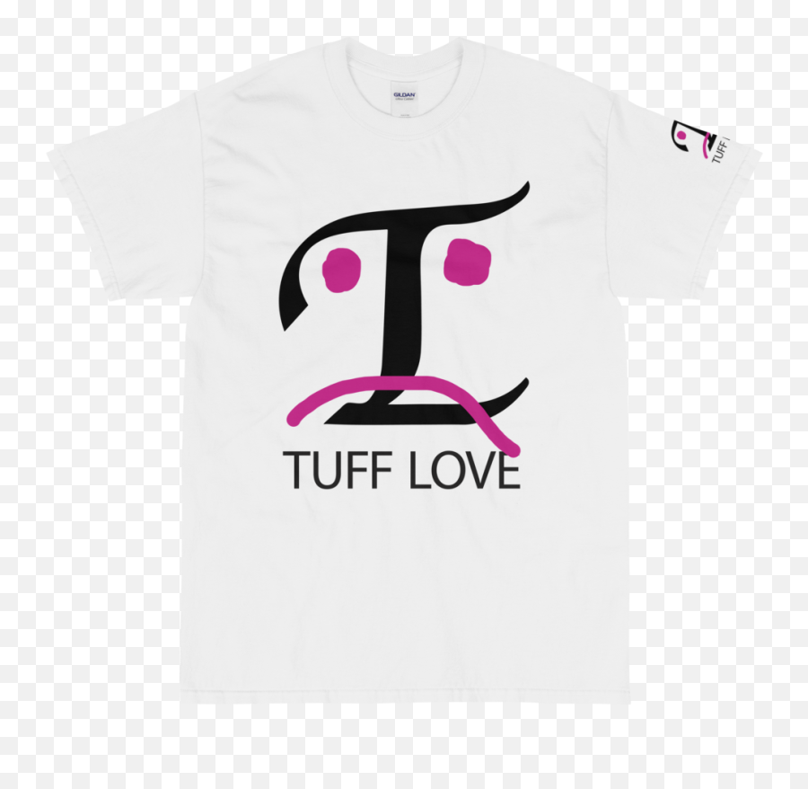 Tuff Love Sad Face Tee - Short Sleeve Png,Sad Logo