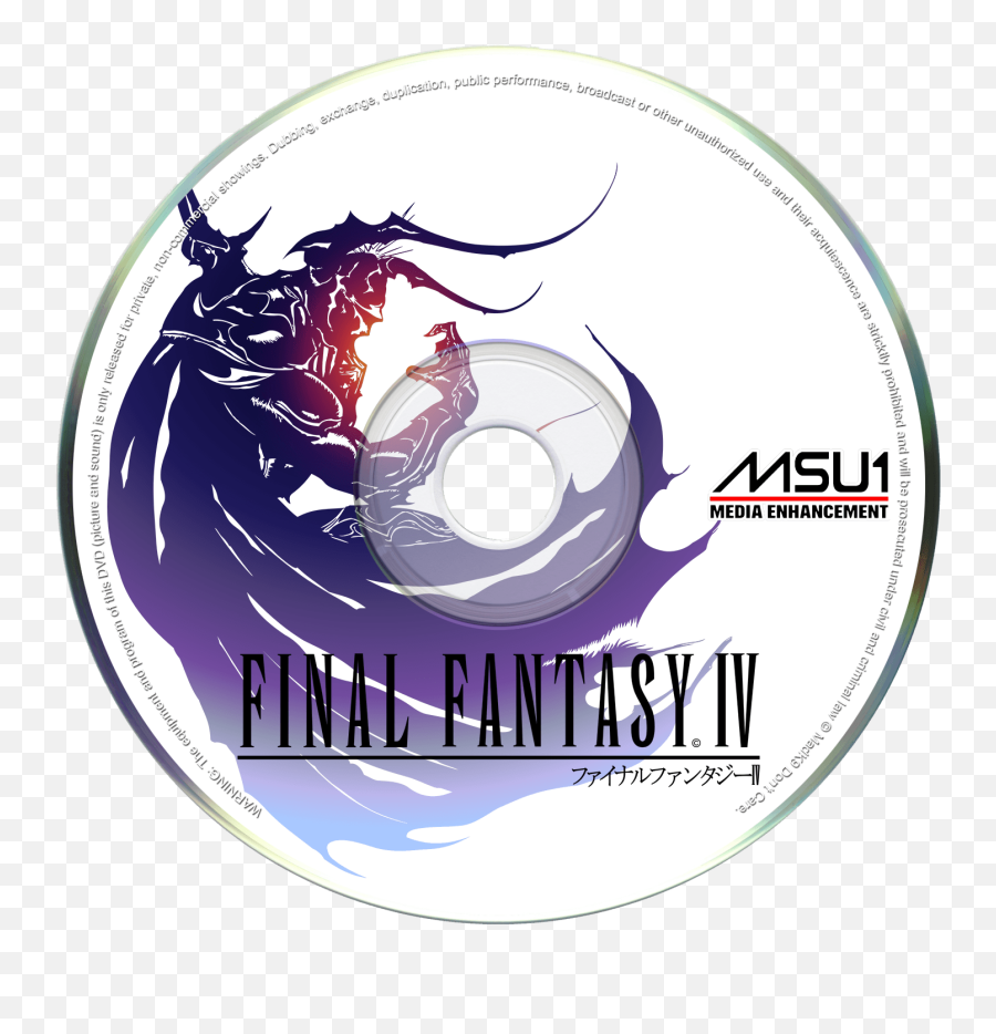 Snes - Msu1 Fan Discs Disc Submissions Emumovies Final Fantasy 4 Hd Png,Final Fantasy Iv Logo