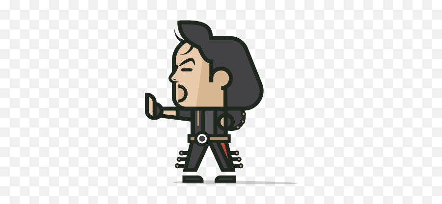 Loogmoji Loogart - Fictional Character Png,Michael Jackson Bad Logo