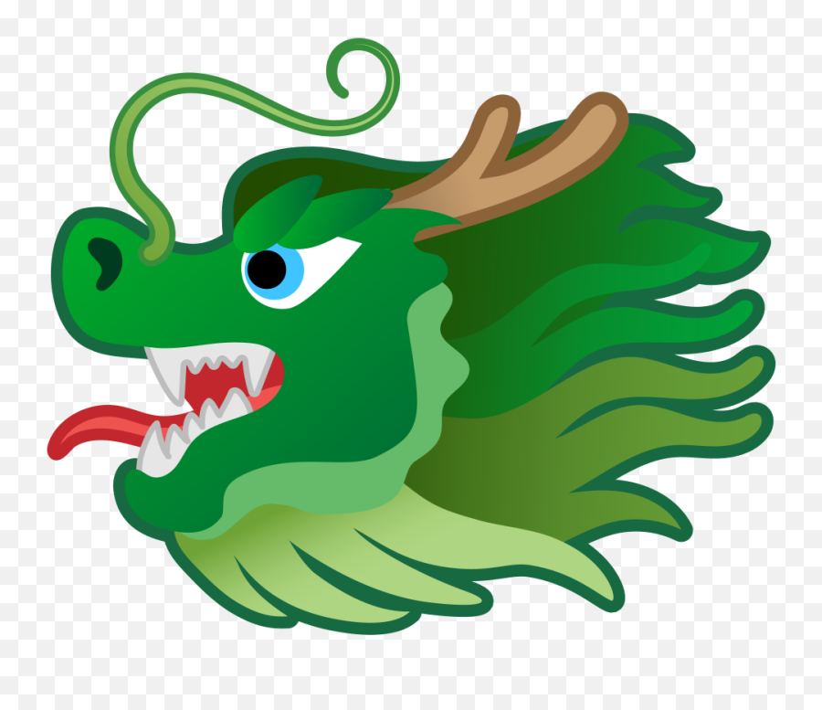 Dragon Face Icon Noto Emoji Animals Nature Iconset Google - Emoji De Dragon Png,Dragon Icon Png