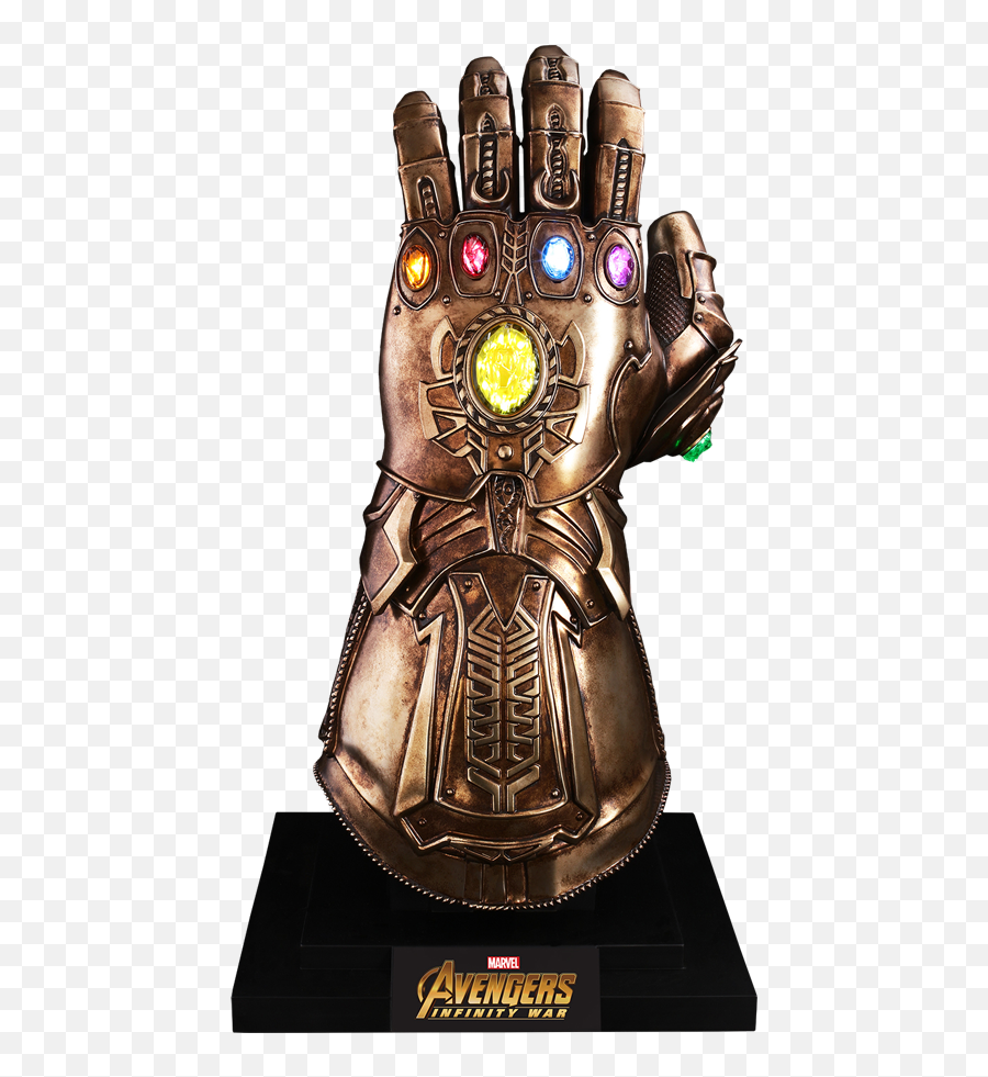 Hot Toys Infinity Gauntlet Prop Replica - Avengers Infinity War Infinity Gauntlet Png,Thanos Helmet Png