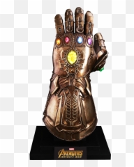 Hot Toys Infinity Gauntlet Prop Replica - Avengers Infinity War Infinity Gauntlet Png,Thanos Helmet Png