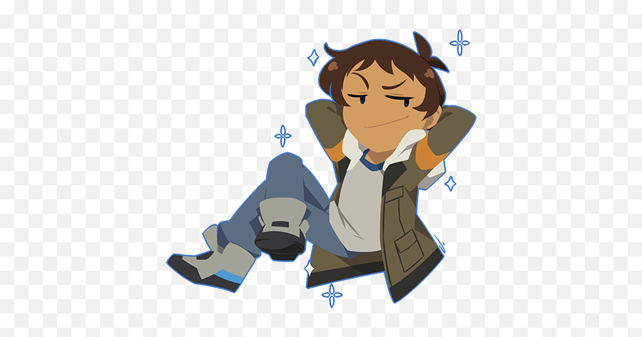 Download Chibi Lance Is Chilling Shiro Would Be Ashamed - Fandom Personaje Png,Voltron Transparent