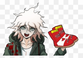 Uggs - Danganronpa 2 Ultimate Lucky Transparent Cartoon Nagito Komaeda Png,Danganronpa Transparent