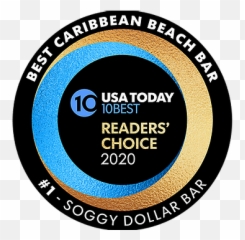 World Famous Beach Bar Soggy Dollar British Virgin Islands - Usa Today png
