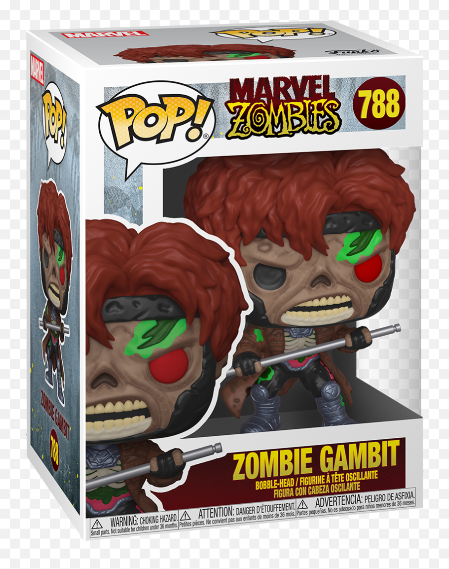 Funko Pop Marvel Zombies - Gambit Funko Pop Zombie Gambit 788 Png,Gambit Icon