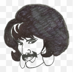 Mito3d Freddie Mercury Print Models - Hair Design png