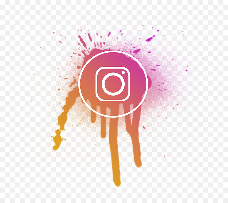 Insta Instagram Logo - Free Image On Pixabay Dot Png,Splatter Icon