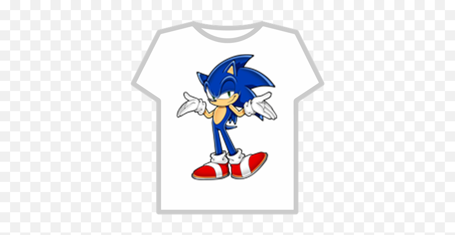 Sonic The Hedgehog T - Shirt Transparent Roblox Sonic The Hedgehog Sonic Channel Png,Sonic The Hedgehog Transparent