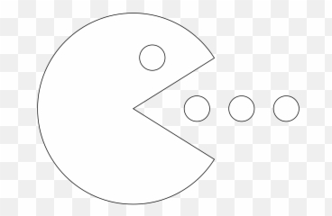 Download Drawing Pac Man 6 - Pacman PNG Image with No Black And White