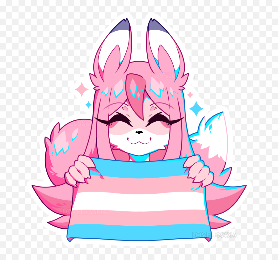Anime Furry - Furry Trans Art Png,Furry Wolf Icon