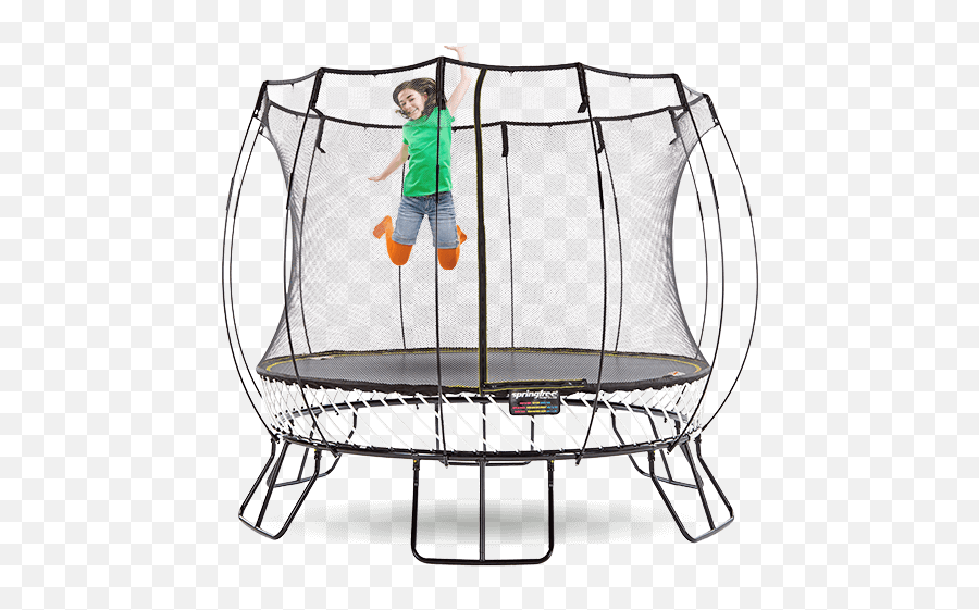 Play Transparent Png Clipart Free - Springfree Trampoline With Basketball Hoop,Trampoline Png