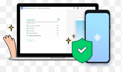 Officialdrfone - Android Data Eraser Fully Technology Applications png