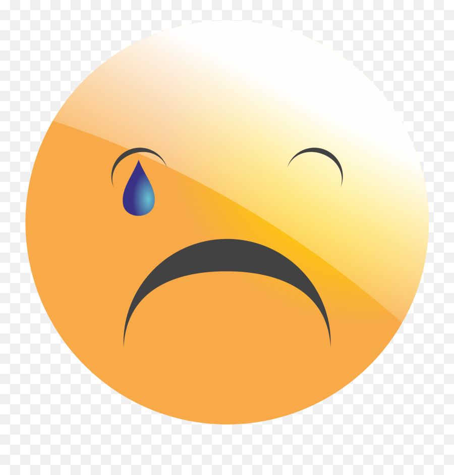 Weeping Smiley Sad Face Free Image Download - Smiley Png,Happy And Unhappy Face Icon