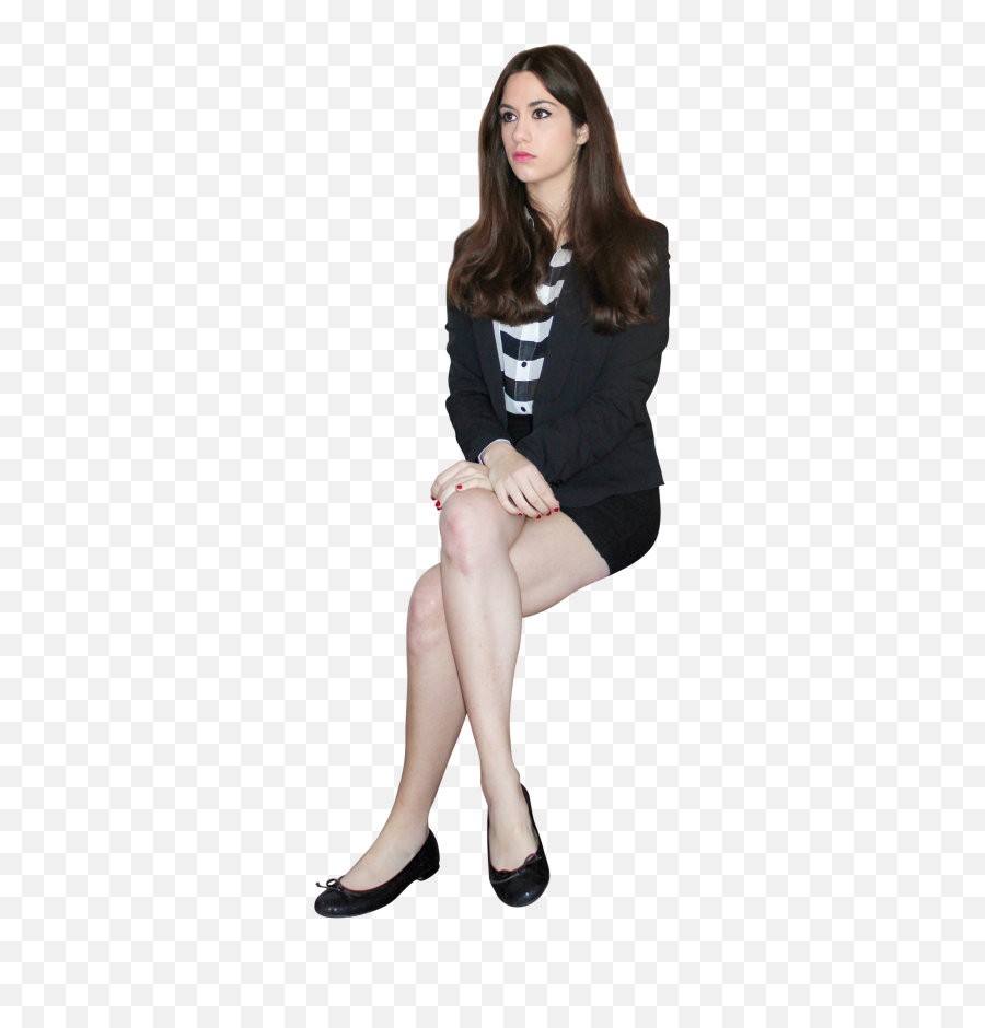 Download Business Woman Sitting Png - Business Woman Sitting Png,People Sitting Png