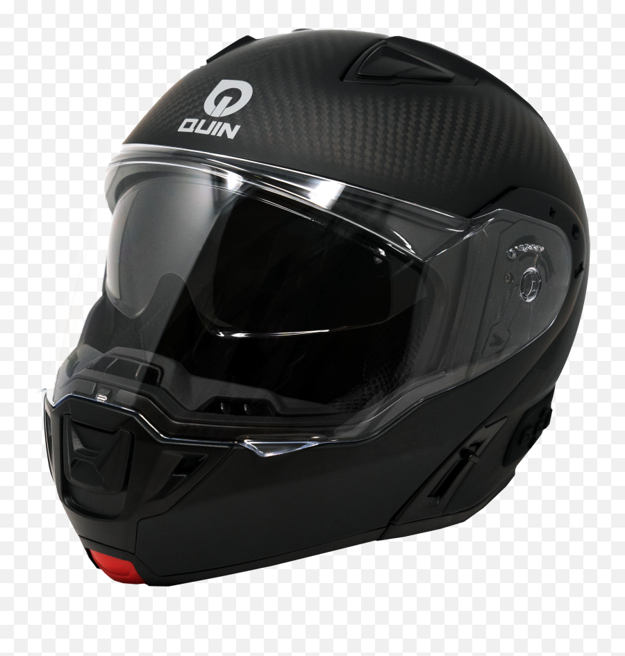 Quin Design - Quin Quest Carbon Fibre Modular Smart Helmet Motorcycle