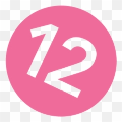 Png - Pink Number 12