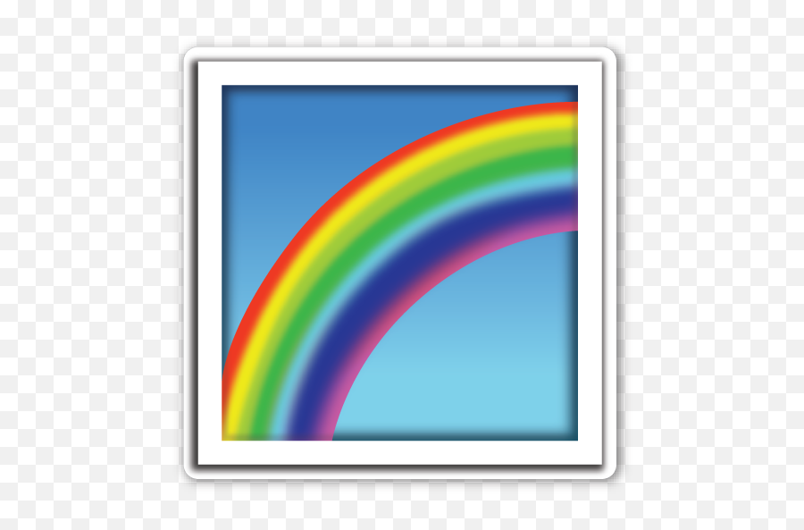 Sticker Is The Large 2 Inch Version - Arcoiris Y Emojis Png,Splash Emoji Png