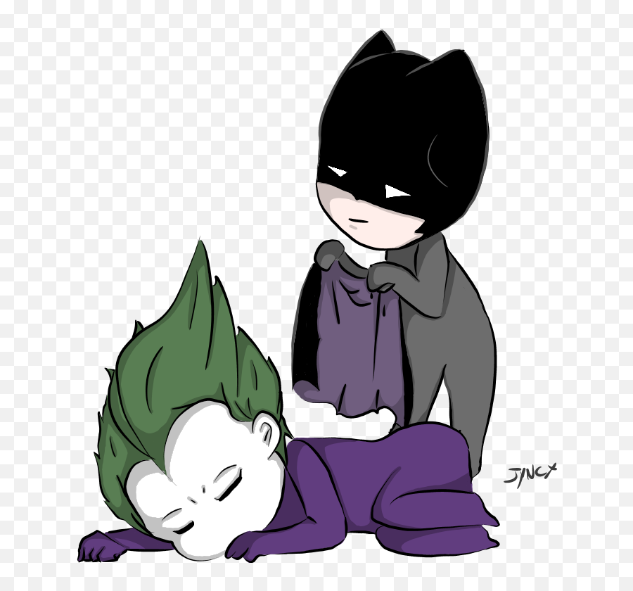 Anime Batman Joker Chibi - Chibi Png,Anime Chibi Png