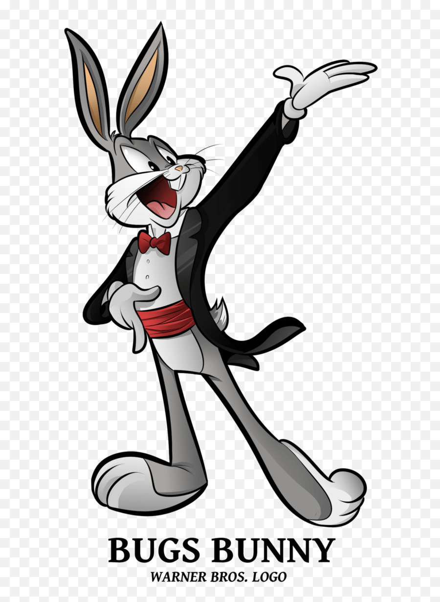 Bugs Bunny Logo - Warner Bros Bugs Bunny Wb Png,Warner Bros Family Entertainment Logo