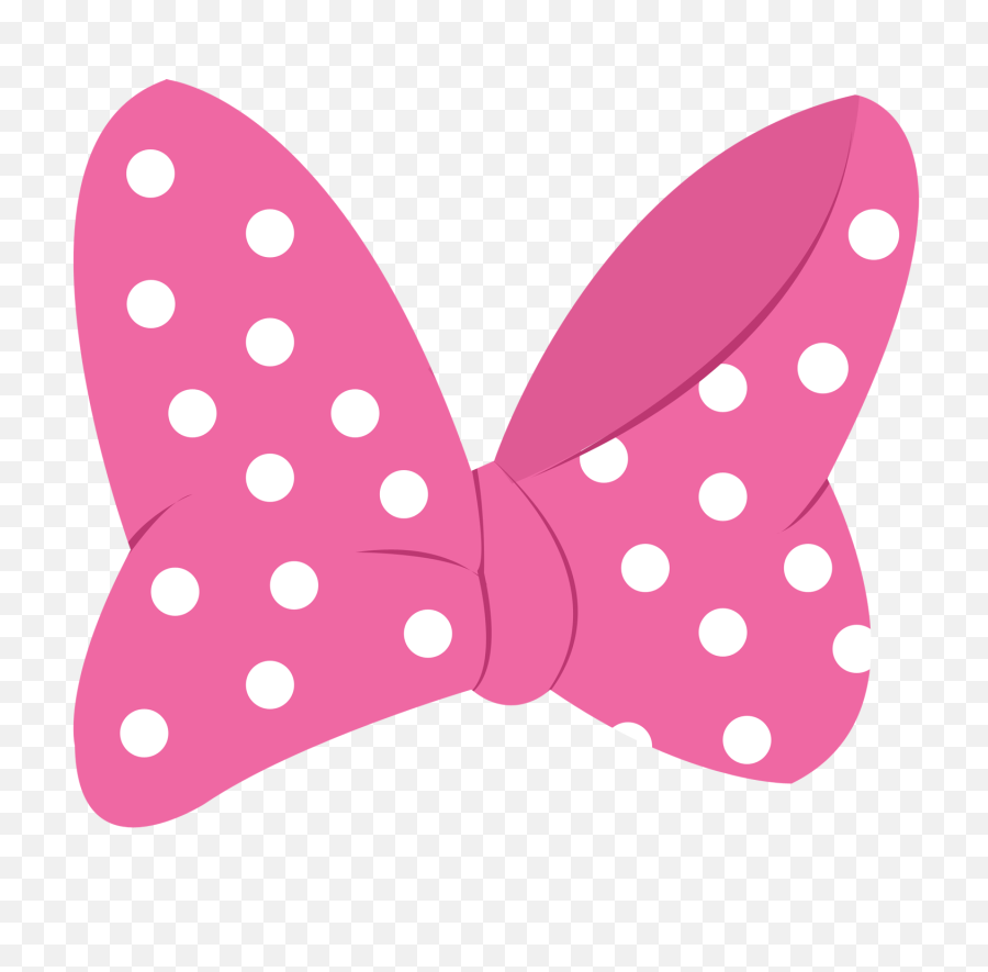 Download Minnie Mouse Clipart Bow Girl Birthday - Minnie Mouse Ribbon Png,Pink Bow Png