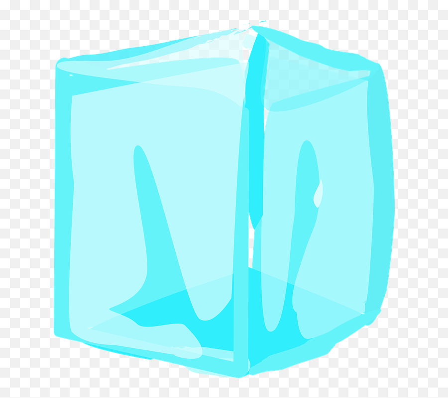 Ice Cube Transparent Frozen - Ice Block Cartoon Png,Ice Cube Transparent